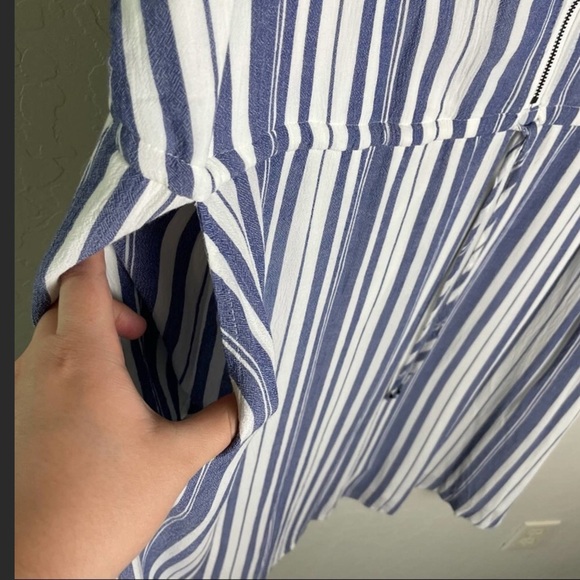 Torrid Blue Nautical Striped Dress - Picture 14 of 15